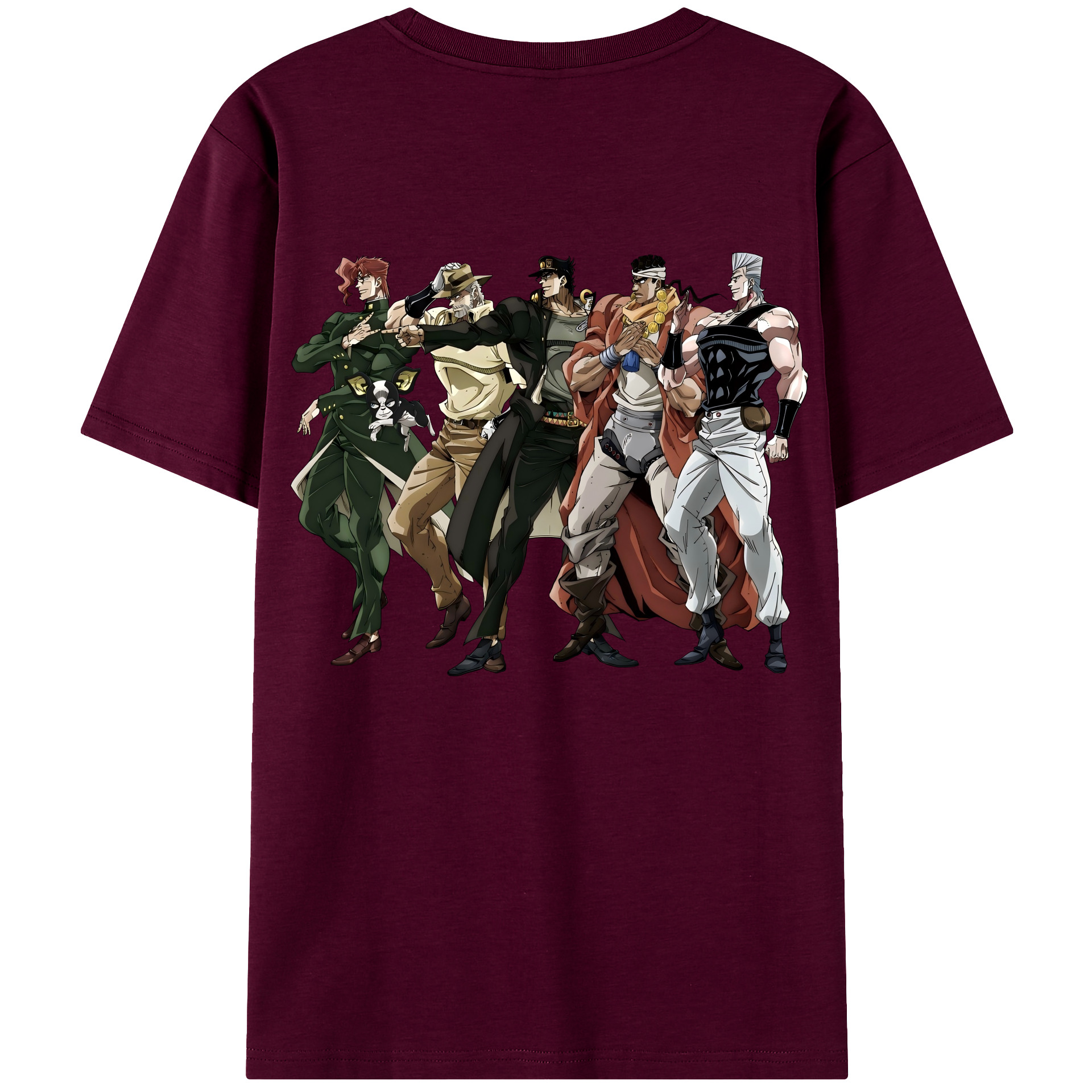 （画像用） ジョジョの奇妙な冒険 JoJo's Bizarre Adventure レディース半袖Tシャツ(バックプリント)